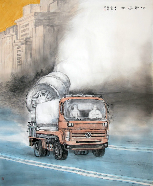 【甘肅全民戰(zhàn)“疫”】保衛(wèi)春天！蘭州榆中縣文藝界致敬“逆行者”