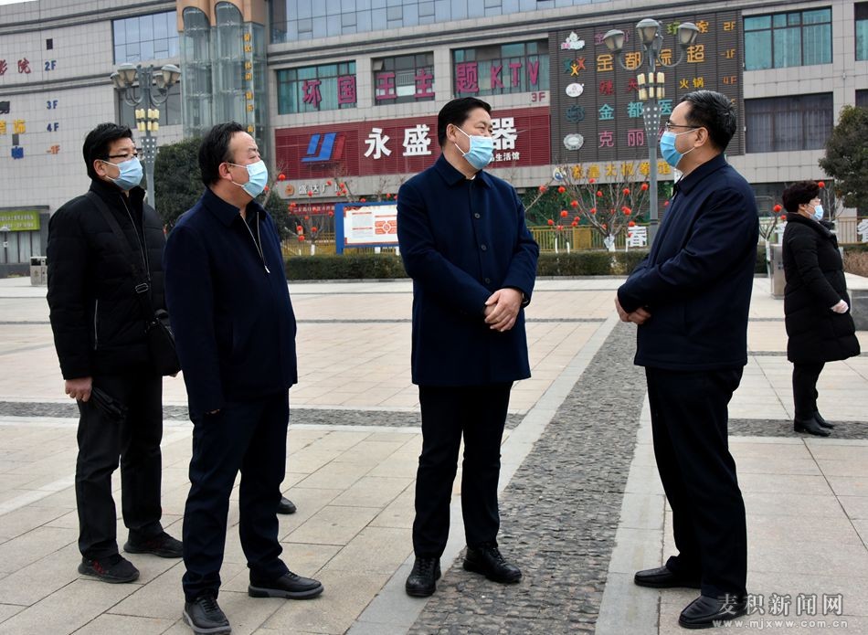 雪中送炭：麥積區(qū)對群眾開展口罩免費(fèi)發(fā)放活動