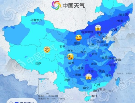 寒潮來了！今明兩天甘肅省大部將降溫6℃至8℃