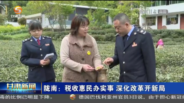 【短視頻】隴南：稅收惠民辦實(shí)事 深化改革開(kāi)新局