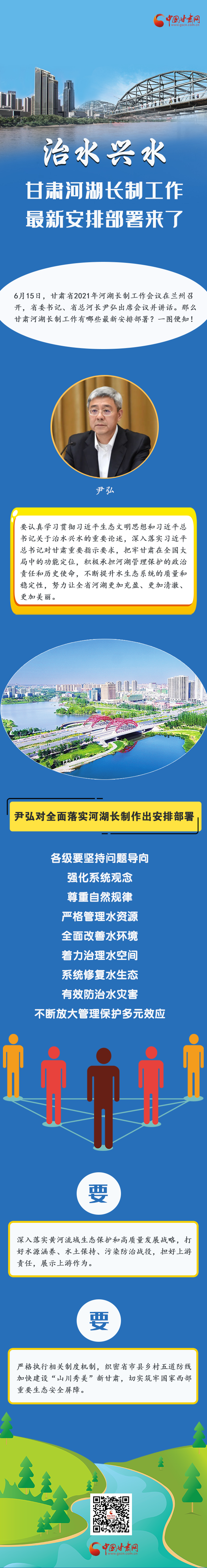 圖解|速看！甘肅河湖長制工作最新安排部署來了