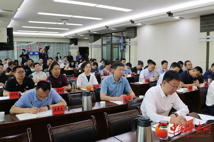 甘肅省教育系統(tǒng)學(xué)習(xí)貫徹習(xí)近平總書記“七一”重要講話精神宣講報(bào)告會舉行