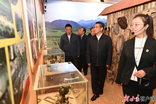 任振鶴在張掖市調(diào)研時(shí)強(qiáng)調(diào)：完整準(zhǔn)確全面貫徹新發(fā)展理念，建設(shè)生態(tài)友好發(fā)展向好生活美好的“金張掖”