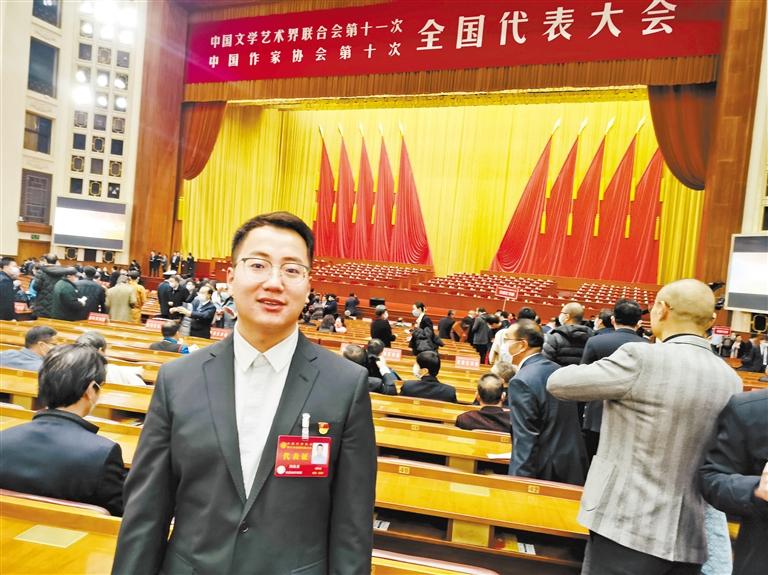 【聚焦2022甘肅兩會】網(wǎng)絡(luò)文學(xué)作家胡說：不負(fù)初心，寫有意義的文字