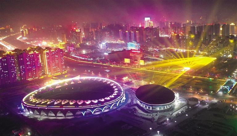 臨夏市加大城市綠化、亮化、美化、花化力度