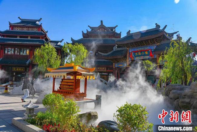 圖為嘉峪關(guān)方特歡樂世界。(資料圖) 趙海宏 攝