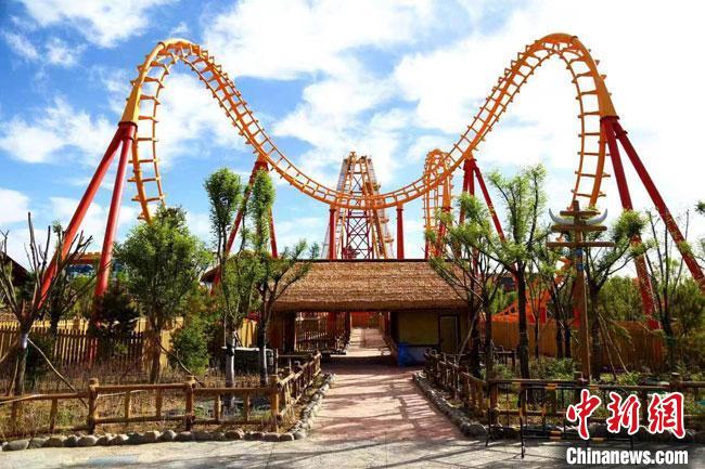 圖為嘉峪關(guān)方特歡樂世界。(資料圖) 趙海宏 攝