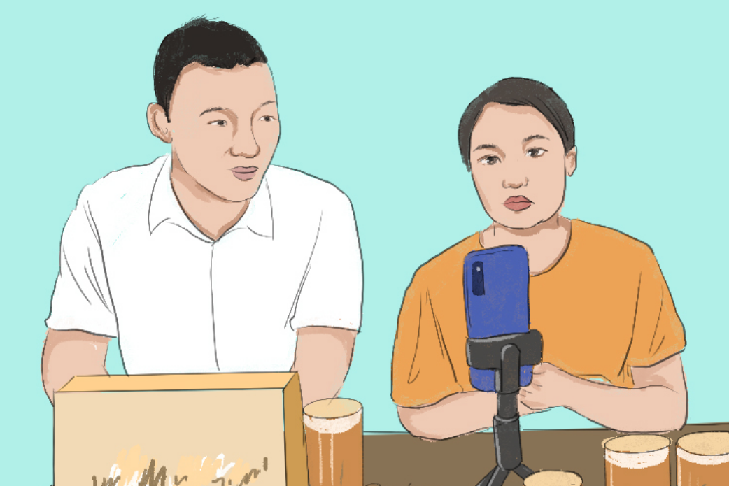 手繪|攢勁！閃閃發(fā)光的up青年