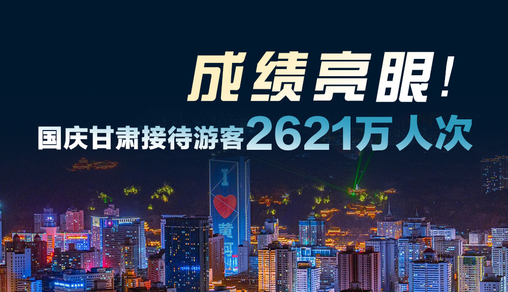 成績(jī)亮眼！國(guó)慶甘肅接待游客2621萬人次