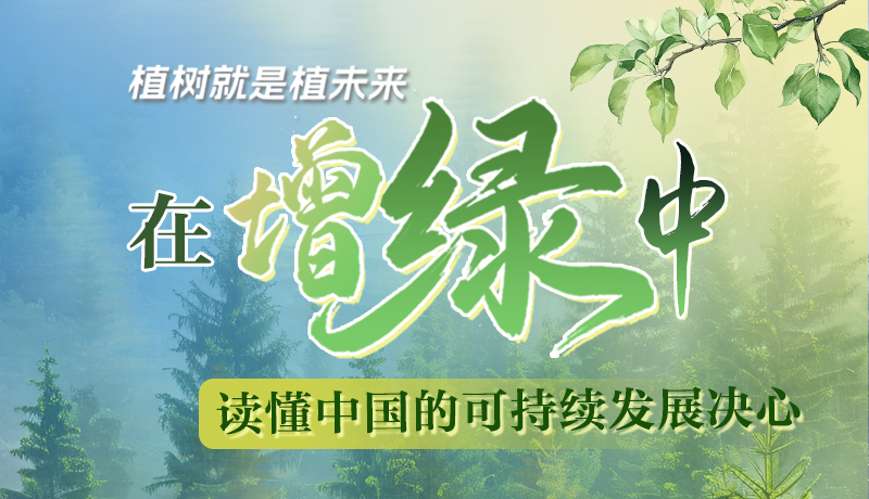 【理響中國 話隴點睛】植樹就是植未來，在增綠中讀懂中國的可持續(xù)發(fā)展決心