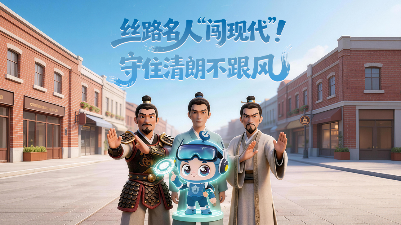 AI短視頻|絲路名人“闖現(xiàn)代”！守住清朗不跟風(fēng)